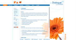 Desktop Screenshot of in-dialogue.org